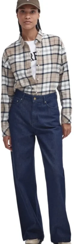 Barbour Elishaw Shirt naisten paita, Russet Brown