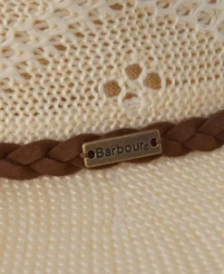 Barbour Flowerdale Trilby -kesähattu, kermanvalkoinen