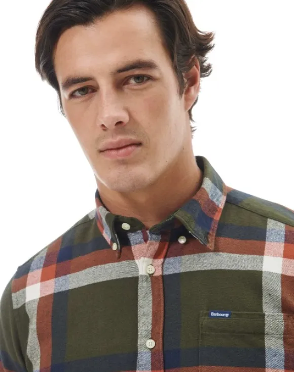 Barbour Folley Tailored Fit paita, Olive