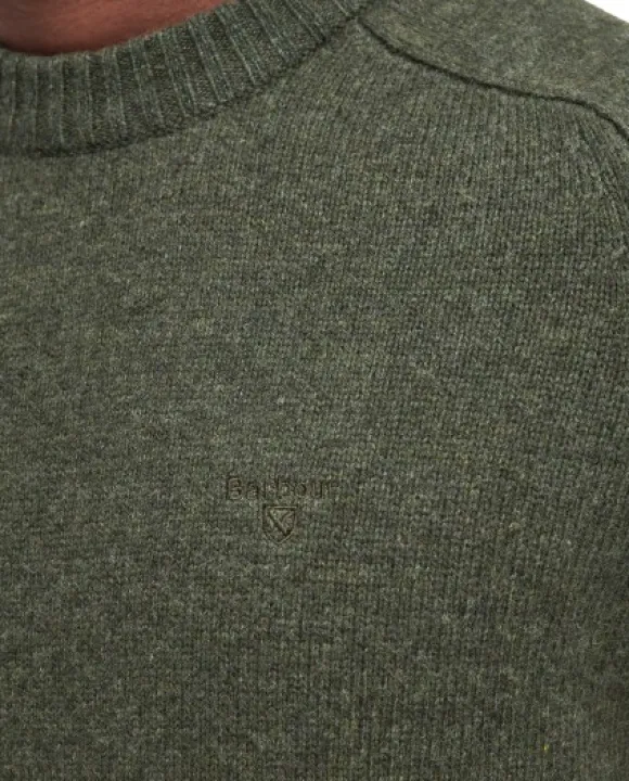 Barbour Grangetown Crew villapaita, Mid Olive