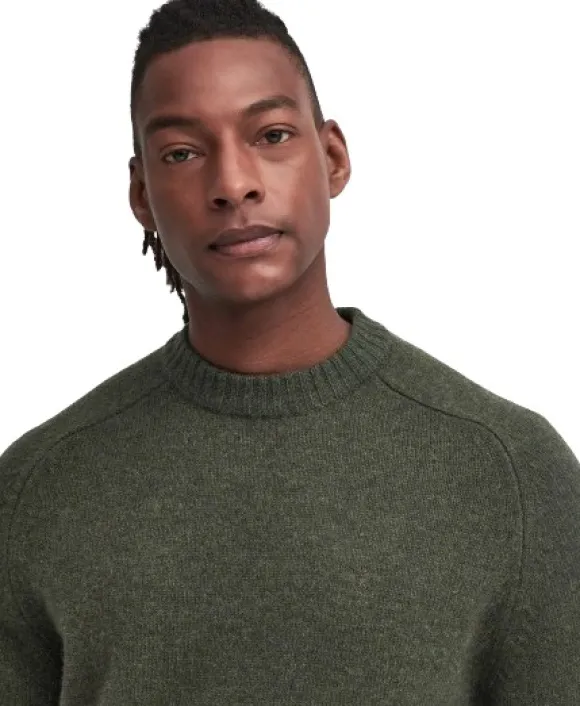 Barbour Grangetown Crew villapaita, Mid Olive