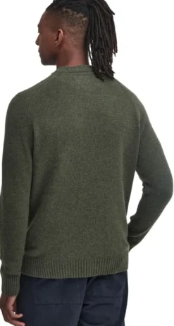 Barbour Grangetown Crew villapaita, Mid Olive