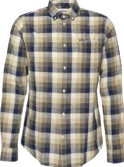 Barbour Hillroad Tailored Shirt paita, Olive