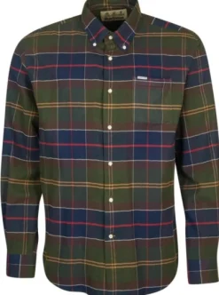 Barbour Hogside Tartan Regular Fit Shirt puuvillapaita, Classic Tartan