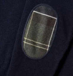 Barbour Holden Half Zip miesten villapaita, tummansininen