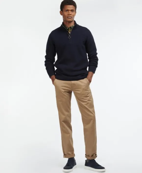 Barbour Holden Half Zip miesten villapaita, tummansininen