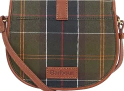 Barbour Katrine Leather Saddle Bag laukku, Classic Tartan