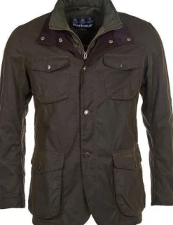 Barbour M's Ogston Wax Jacket Olive