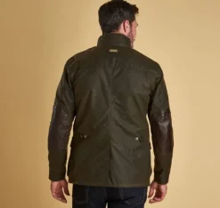 Barbour M's Ogston Wax Jacket Olive
