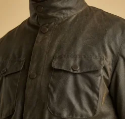 Barbour M's Ogston Wax Jacket Olive