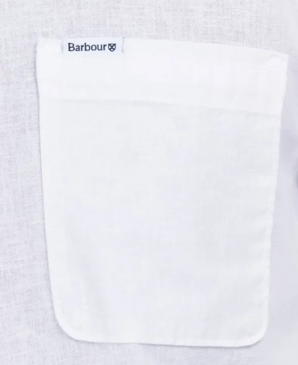 Barbour Nelson Tailored Fit Shirt paita, White