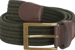 Barbour Nevis Stretch Webbing Belt vyö, Dark Olive