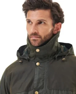 Barbour Ollerton Wax Archive vahatakki, Olive