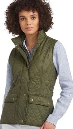 Barbour Otterburn naisten liivi, oliivinvihreä