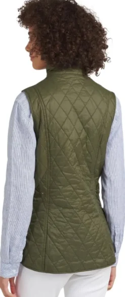 Barbour Otterburn naisten liivi, oliivinvihreä