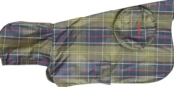 Barbour Packable Dog Coat koiran sadetakki, Classic Tartan