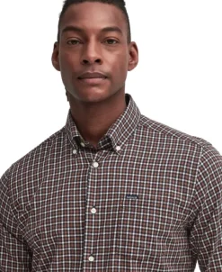 Barbour Padshaw Tailored paita, Fit Navy