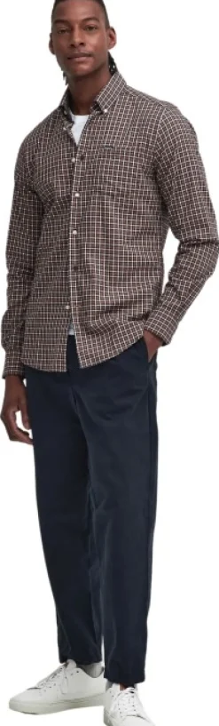 Barbour Padshaw Tailored paita, Fit Navy