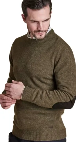 Barbour Patch Crew villapaita, maastonvihreä