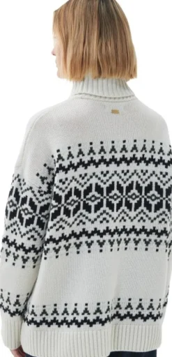 Barbour Patrisse Knit naisten neulepusero, Antique White