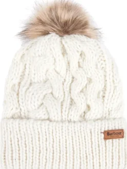 Barbour Penshaw Cable Beanie pipo, Cloud