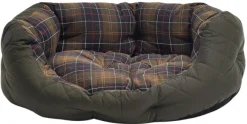 Barbour Quilted Dog Bed 30'' Olive