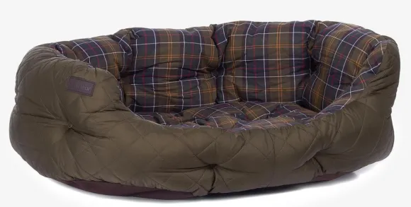 Barbour Quilted Dog Bed 35'' koiran peti, Olive