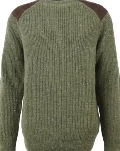 Barbour Raisthorpe Crew neulepusero, Olive