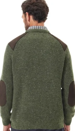 Barbour Raisthorpe Crew neulepusero, Olive