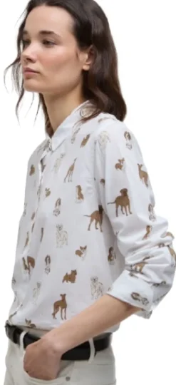 Barbour Safari Shirt naisten paita, Dog Print