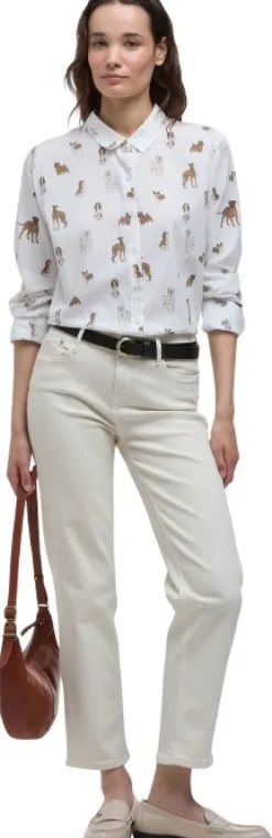 Barbour Safari Shirt naisten paita, Dog Print