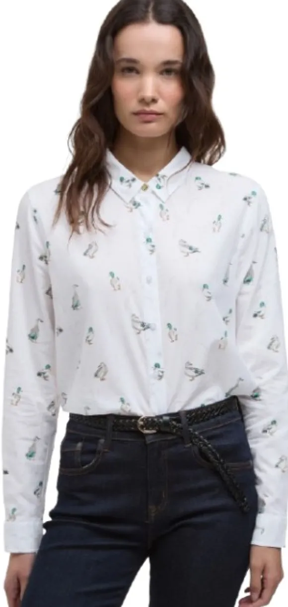 Barbour Safari Shirt naisten paita, Duck Print