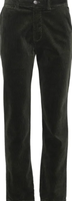 Barbour Stretch Tailored Fit housut, Corduroy Olive/Ancient