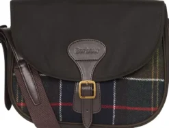 Barbour Tartan Crossbody Bag naisten olkalaukku,Classic Tartan