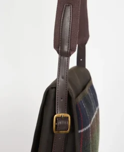 Barbour Tartan Crossbody Bag naisten olkalaukku,Classic Tartan