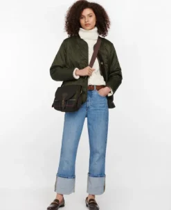 Barbour Tartan Crossbody Bag naisten olkalaukku,Classic Tartan