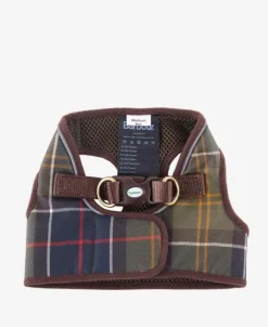 Barbour Tartan Step In Dog Harness koiran valjaat