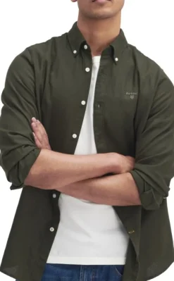 Barbour Twillbridge Tailored Fit paita, Olive/Ancient