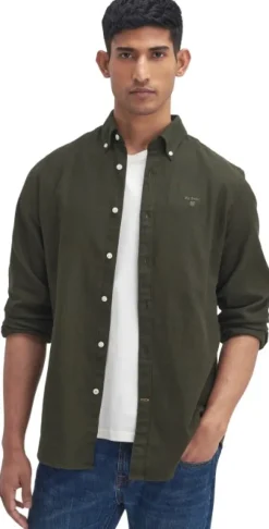 Barbour Twillbridge Tailored Fit paita, Olive/Ancient