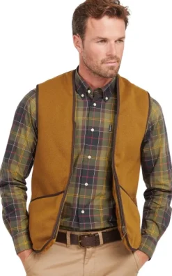 Barbour Warm Pile Waistcoat / Zip-In Liner liivi, ruskea