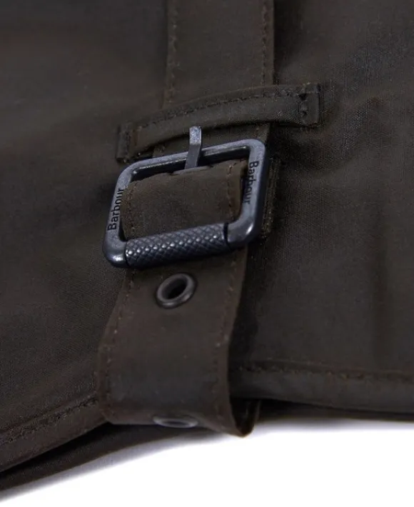 Barbour Wax Dog Coat Olive