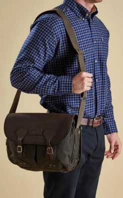 Barbour Wax Leather Tarras Olive