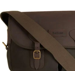 Barbour Wax Leather Tarras Olive