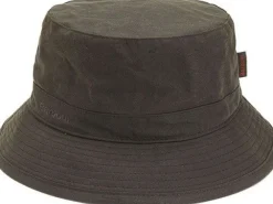 Barbour Wax Sports Hat Dk Olive