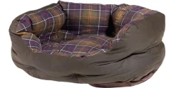 Barbour Wax/Cotton Dog Bed 24'' Classic/Olive
