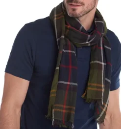 Barbour Welt Tartan Scarf Classic Tartan