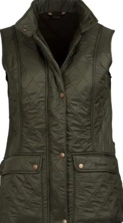 Barbour Wray Polarquilt Gilet naisten liivi, Olive