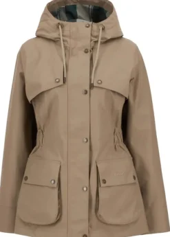 Barbour W's Dallas Waterproof Jacket Military Brown