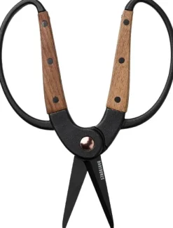 Barebones Garden Scissors Small puutarhasakset, Wallnut