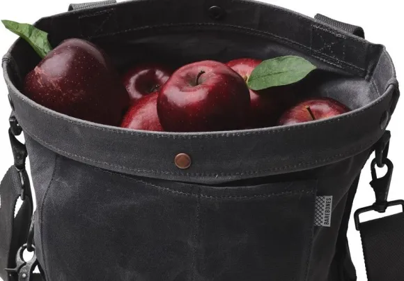 Barebones Gathering Bag puutarhalaukku, tummanharmaa